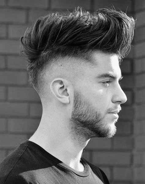 Comb Over Mohawk Hairstyle For Men