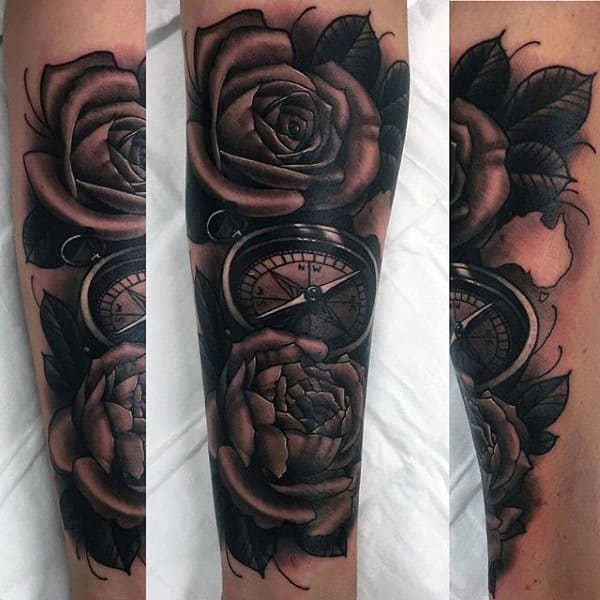 Tattoo uploaded by Franczeska Dolby  Some whip shaded flowers from earlier  in the week  Tattoodo