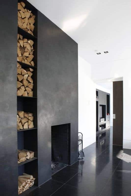 Top 60 Best Concrete Fireplace Designs Minimalistic Interior Ideas