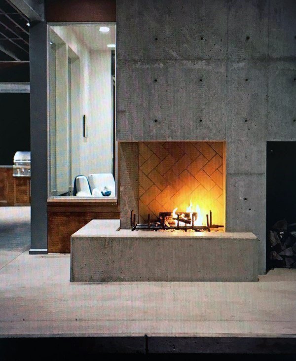 Concrete Fireplaces