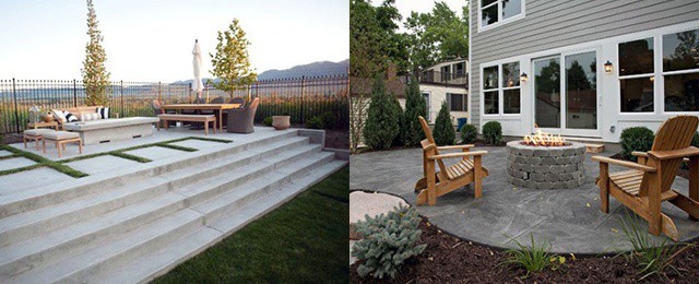 60 Concrete Patio Ideas Unique Backyard Retreats