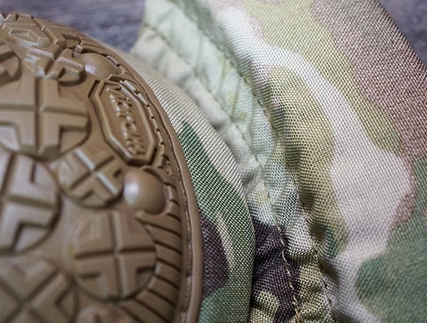 Construction Details Altacontour 360 Multicam Vibram Cap Knee Pads