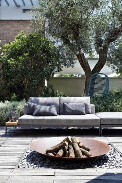 Top 50 Best Patio Firepit Ideas - Glowing Outdoor Space Designs