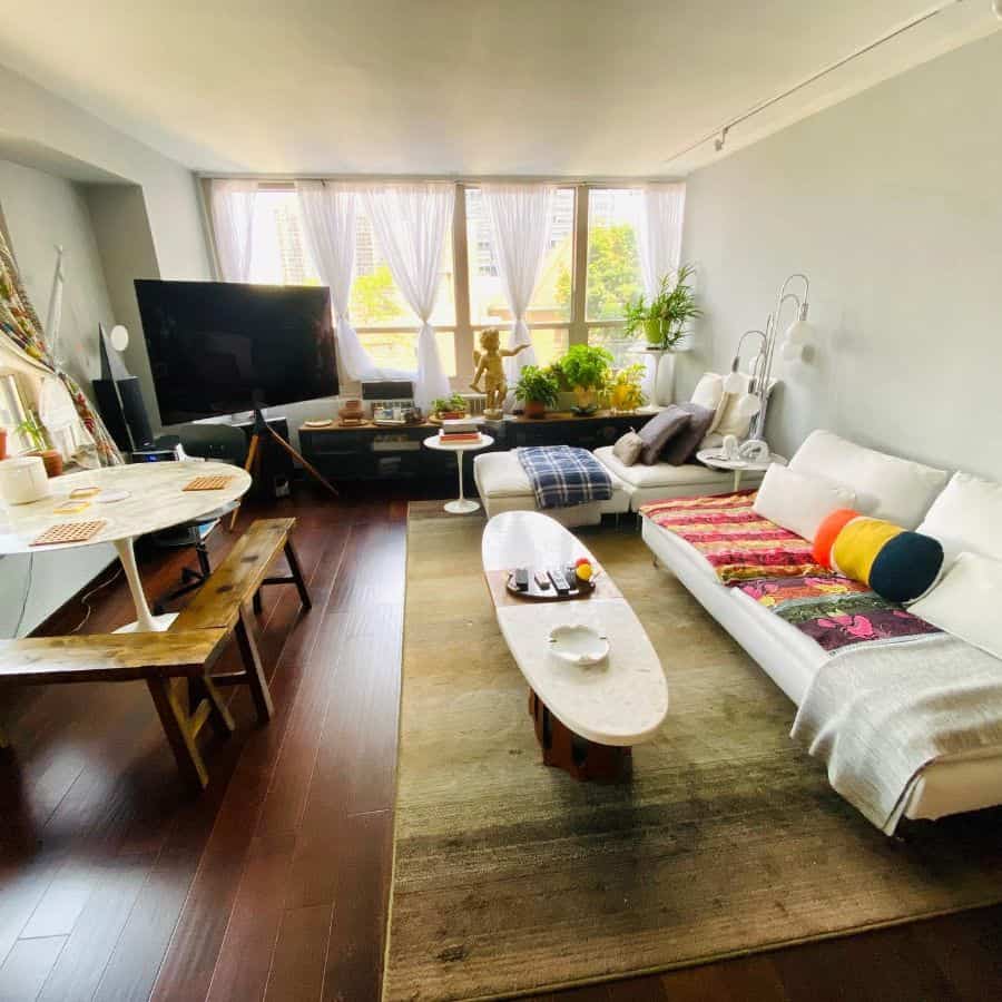 contemporary small apartment living room ideas karlosdamakeupartistt