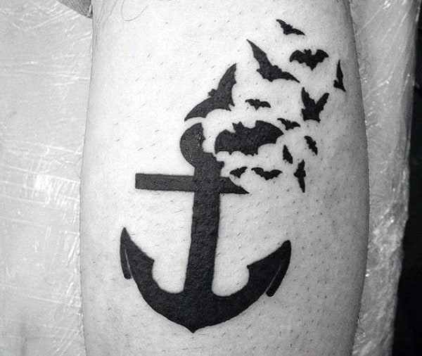 Cool Anchor Tattoos For Men
