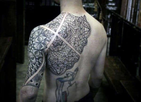Cool Back Tattoos For Men