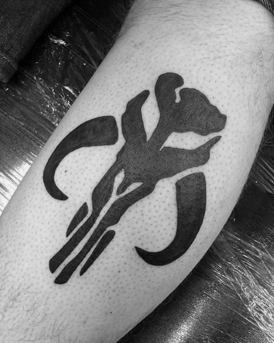 Boba Fetts Mandalorian Crest Had a  Tattoos by Jesse  Facebook