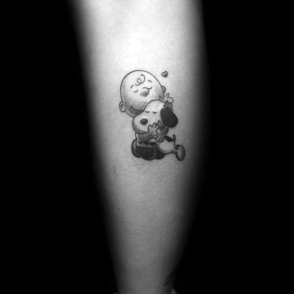Cool Charlie Brown Tattoos For Men
