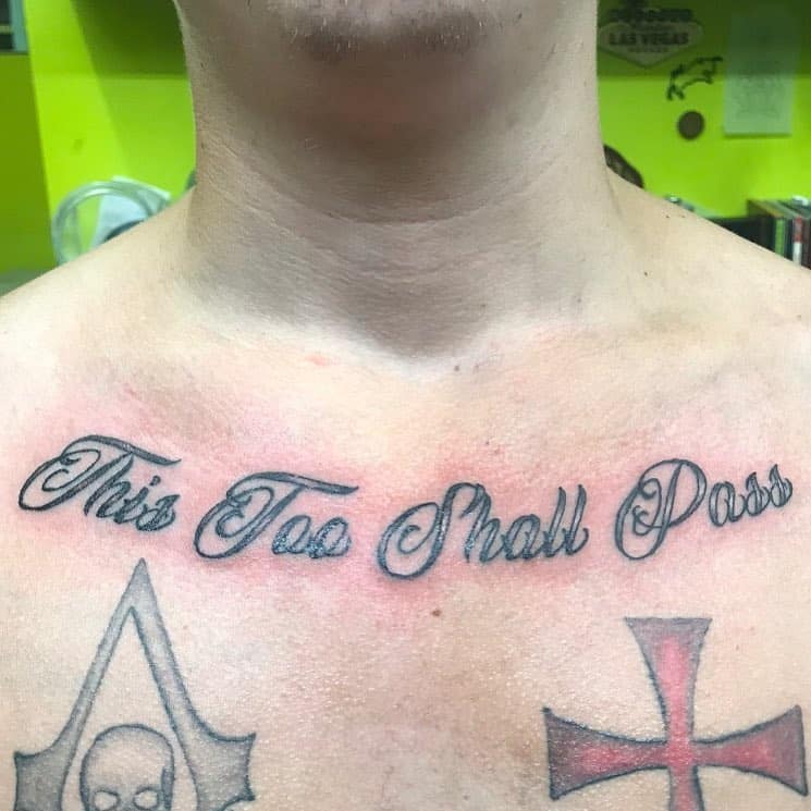 This Too Shall Pass tattoo