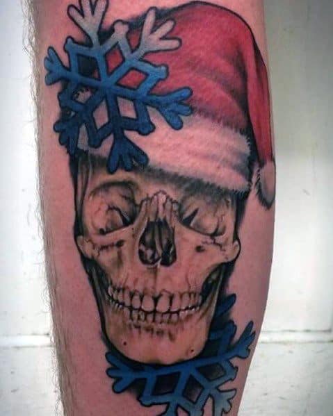 Cool Christmas Tattoos For Men