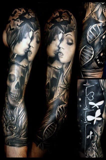 Top 49 Life Death Tattoo Ideas - [2021 Inspiration Guide]