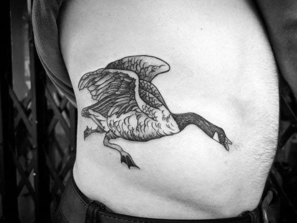 Cool Goose Tattoos For Men