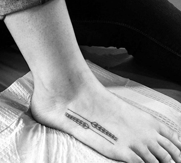 Cool Guys Wheat Foot Tattoo Ideas