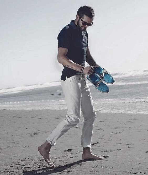 Cool Mens How To Wear Boat Shoes Outfits Style Beach Wear