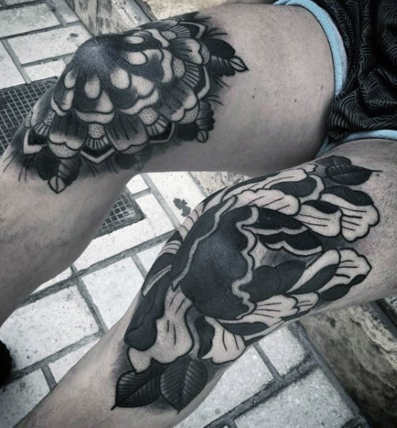 10 Black  Beautiful Peony Tattoos  Tattoodo
