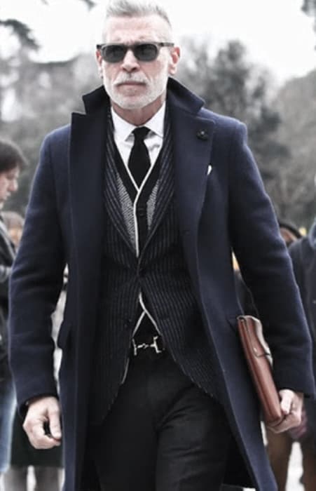 Cool Mens Winter Outfits Style Inspiration Navy Blue Coat With Vest