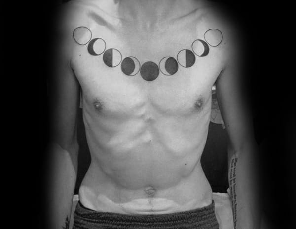 1. Moon Phases Tattoo Designs - wide 9