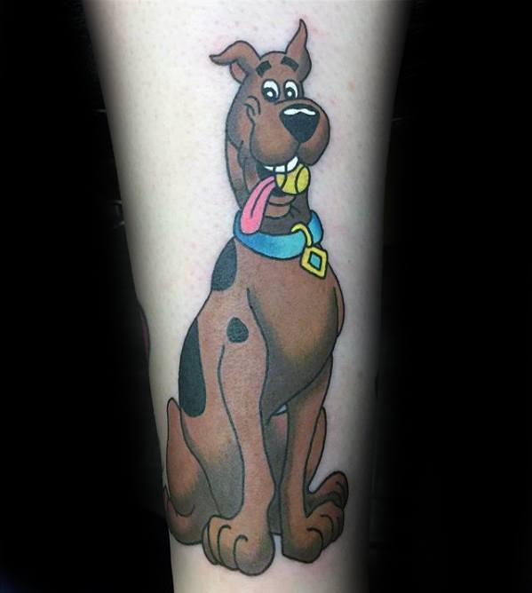 Cool Scooby Doo Tattoo Design Ideas For Male