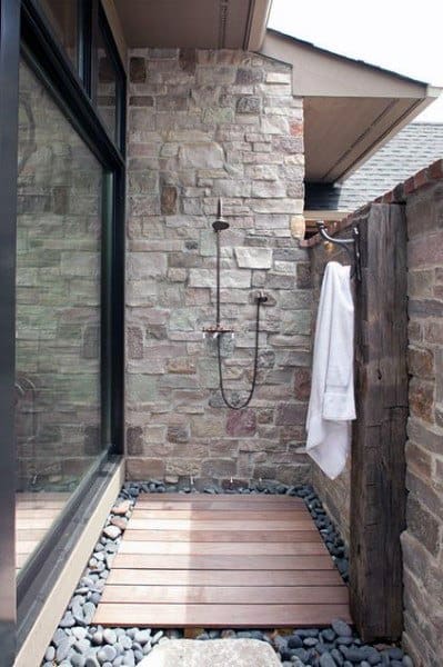 outdoor shower 