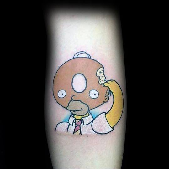 Cool Simpsons Tattoos For Men