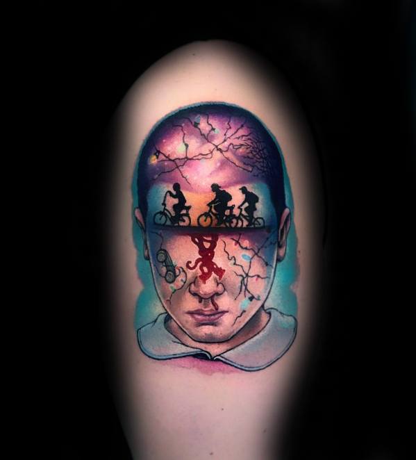 Eleven stranger things tattoo by Blake Ohrt (MADISON): TattooNOW