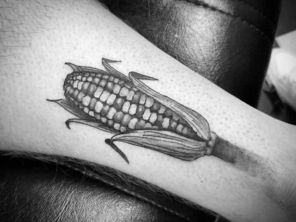Corn Themed Tattoo Design Inspiration