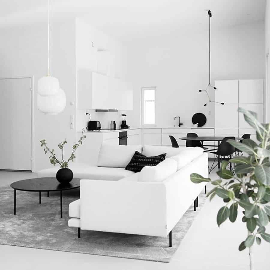 couch white living room ideas blackandwhitedsgns