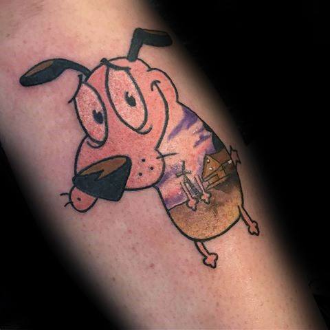 Courage The Cowardly Dog Guys Tattoo Designs