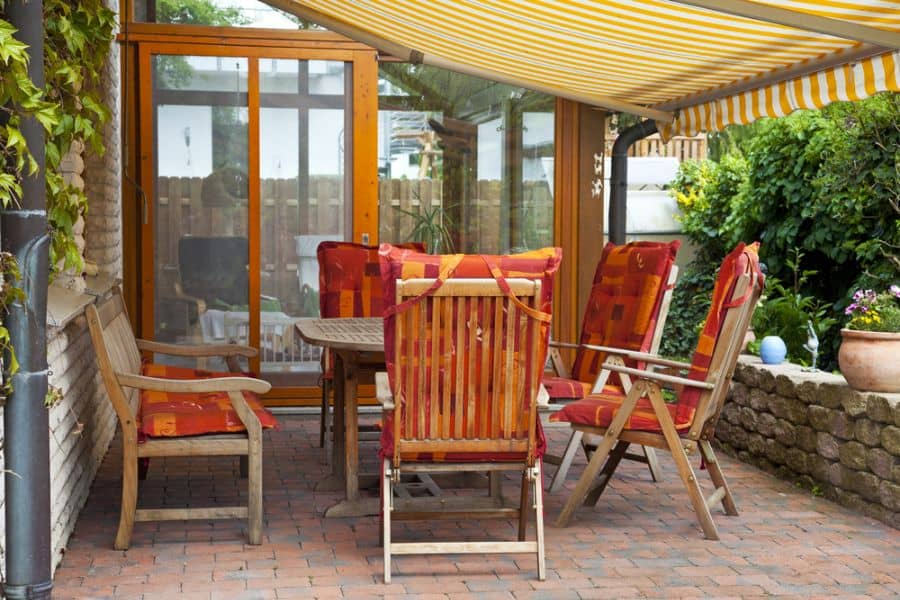 Covered Small Patio Ideas 20
