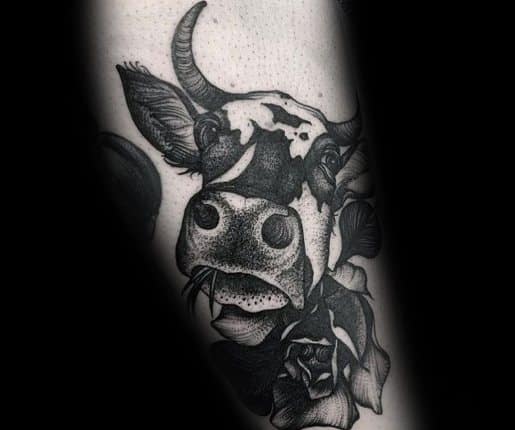 Cow Mens Tattoos