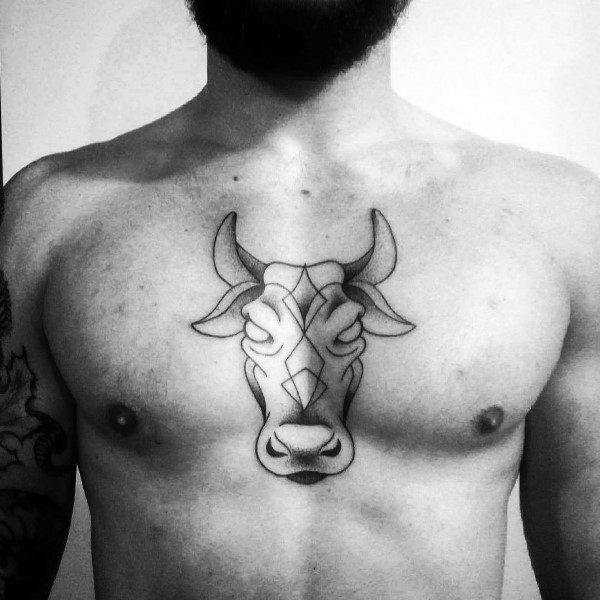 Cow Tattoo Inspiration For Men