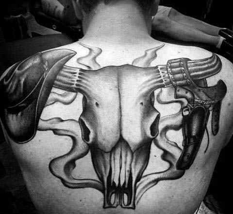 71 Unique Bull Tattoos On Back  Tattoo Designs  TattoosBagcom