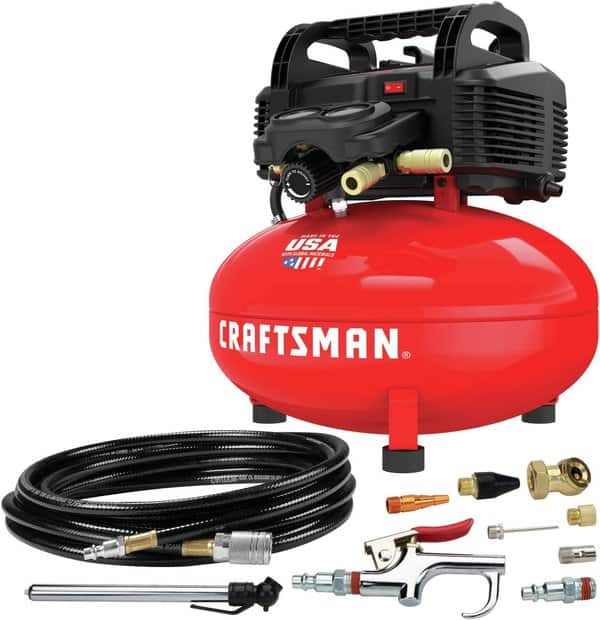 craftsman red air compressor 