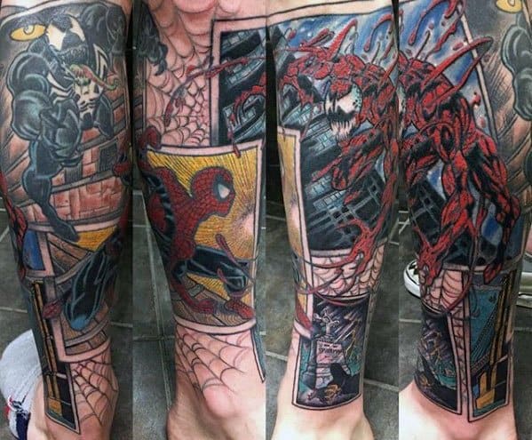 Amazing Comic BookStar Wars Leg Sleeve  Geeky Tattoos