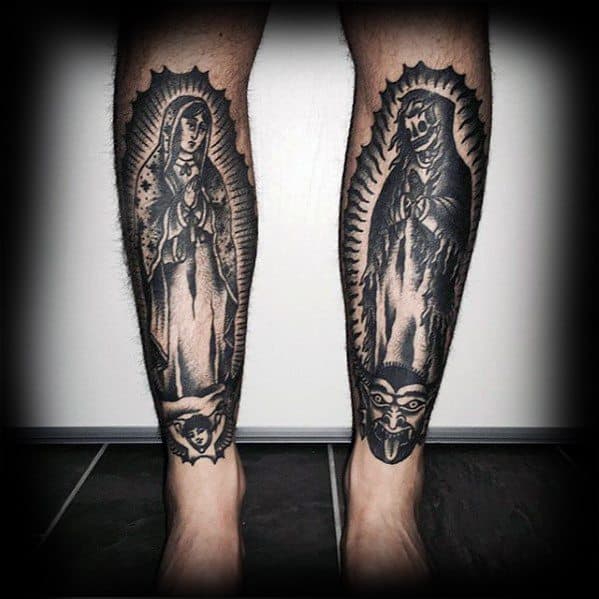 Virgen de Guadalupe tattoos that take devotion to a whole other level   Mother tattoos Tattoos Bicep tattoo