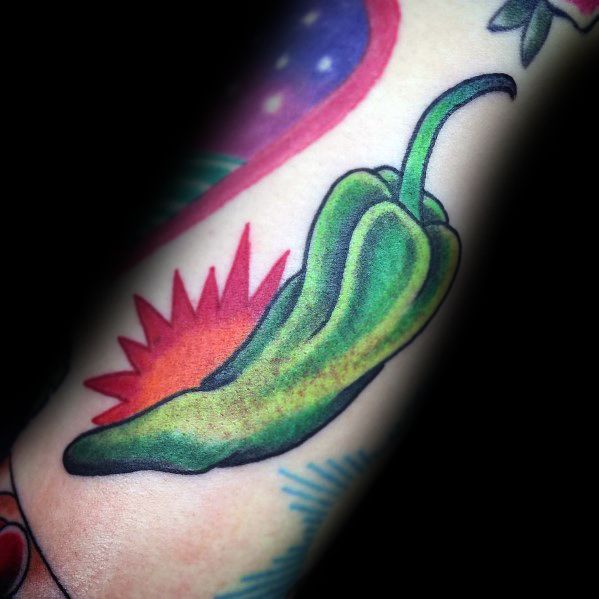 Share more than 71 traditional chili pepper tattoo  ineteachers