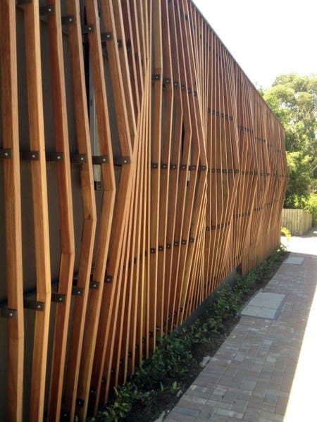 Creative Wooden Fence Home Ideas