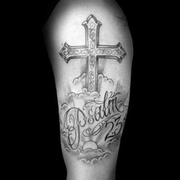 Psalm 234 therealdrewmitchell tattoos scripttattoo cloudtattoos  seattle seattletattooartist blackseattletatto  Cloud tattoo Seattle  tattoo Tattoo script
