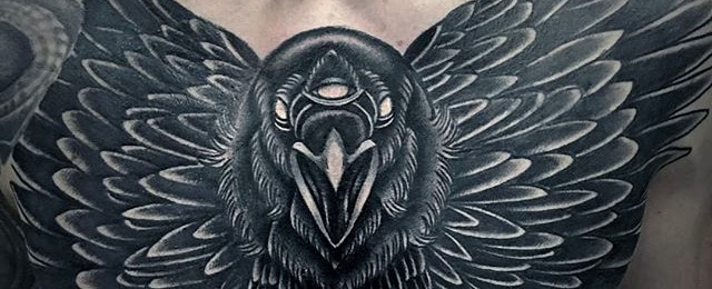 Update more than 154 crow outline tattoo super hot