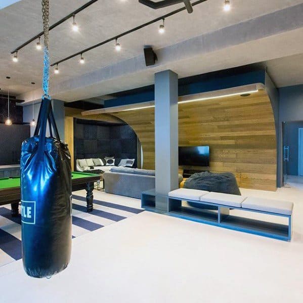 home gym and fitness center