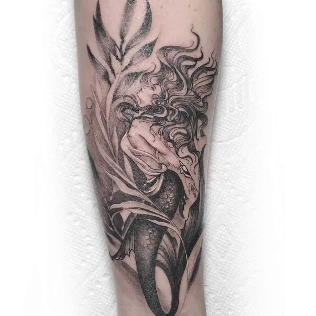 custom-inked-black-grey-mermaid-tattoo-omnist_art