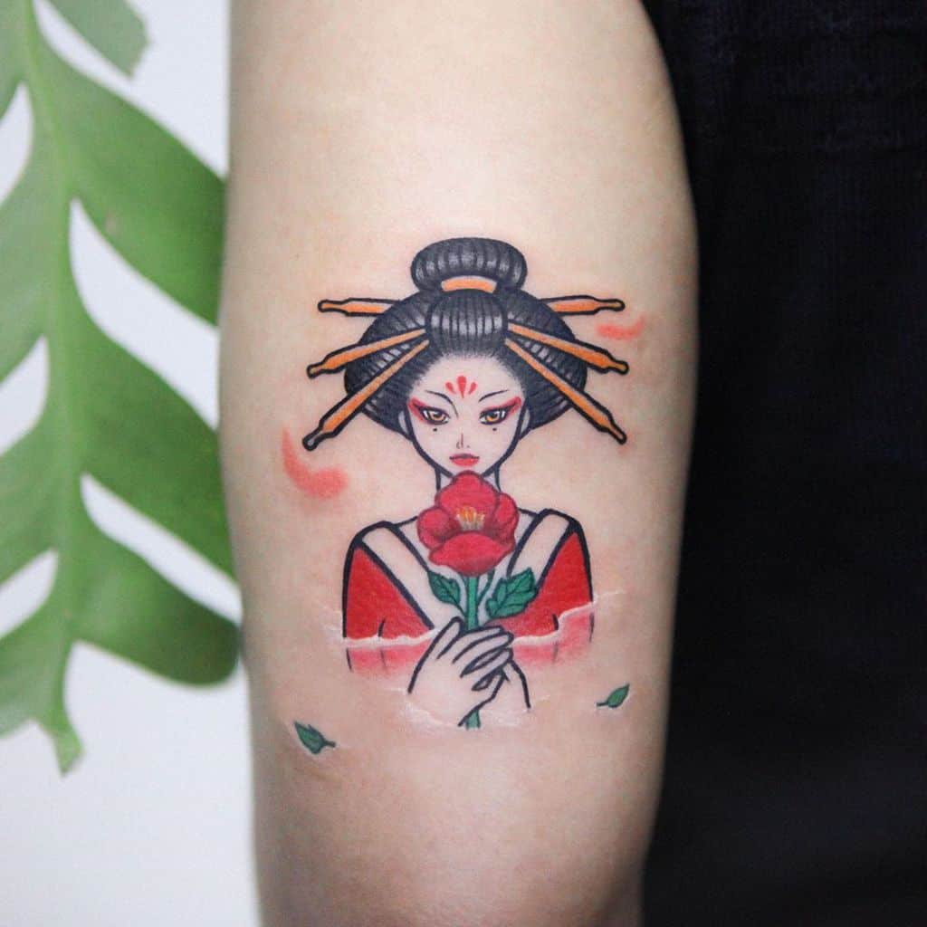 Top 109 Best Geisha Tattoo Ideas [2021 Inspiration Guide]