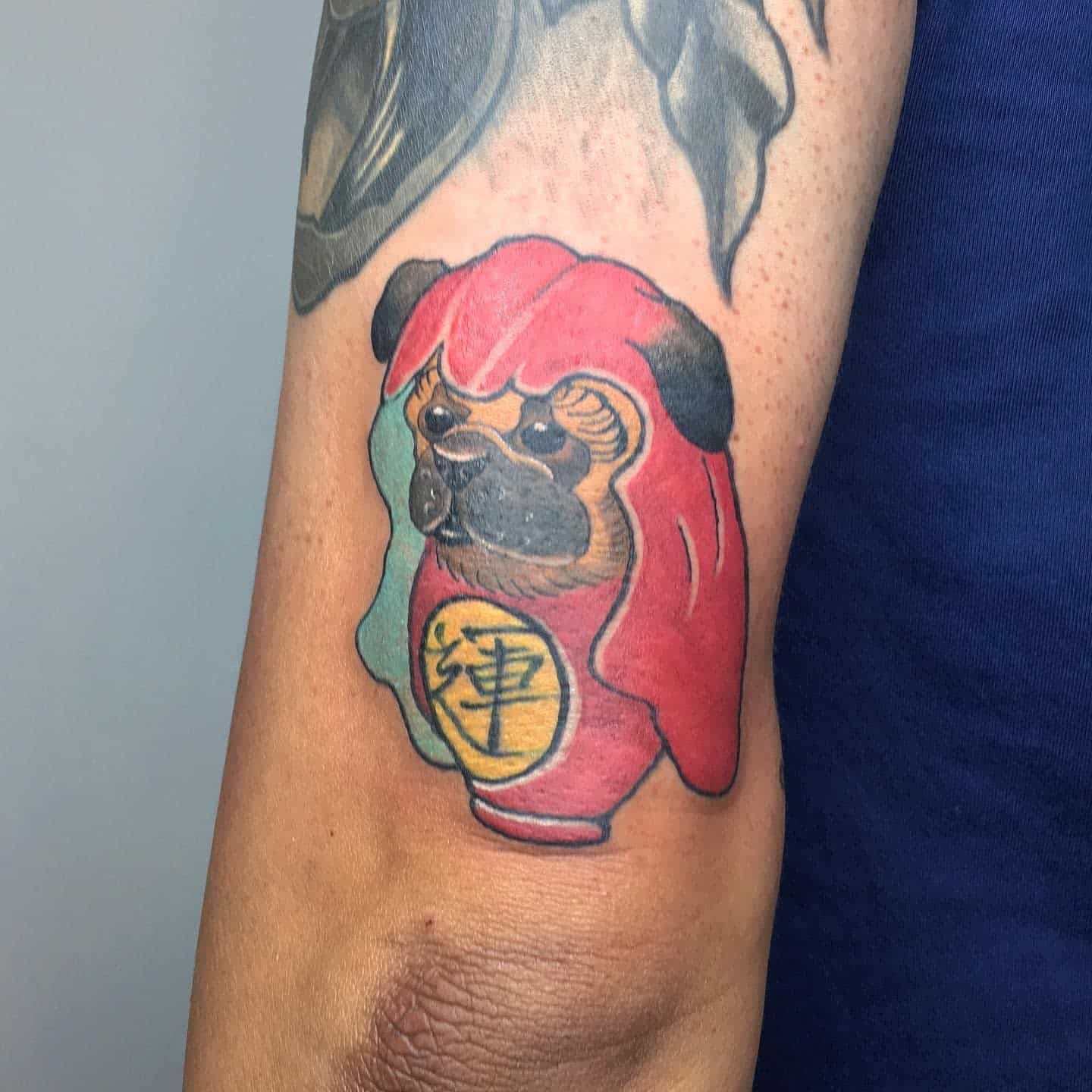 Cute Pug Tattoo Irwinchupacabra