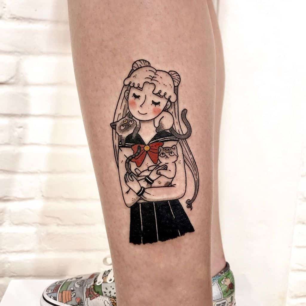 Tatouage Cutie Sailor Moon