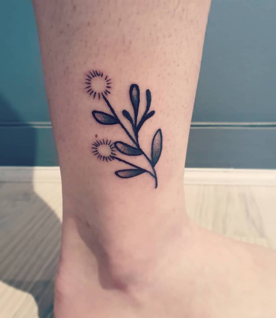 dandelion with lead tattoo