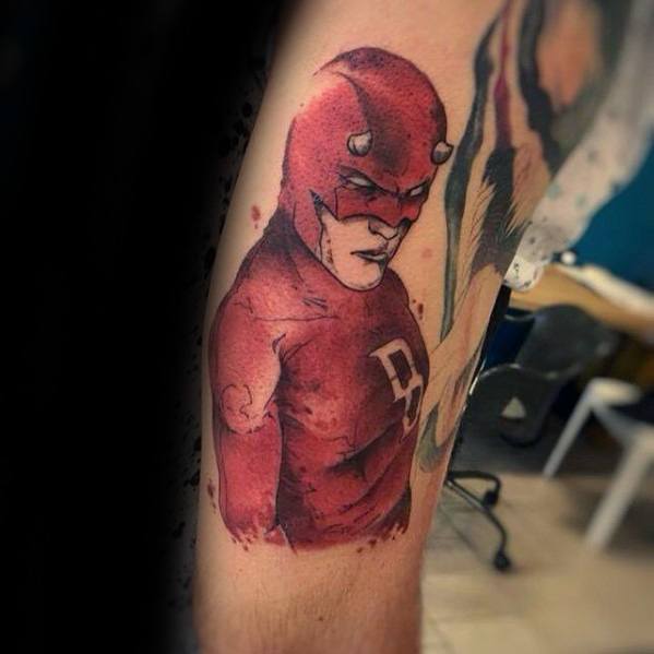 Daredevil Tattoo Designs For Guys