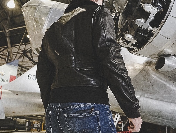 Dark Brown Goatskin Leather Cockpit Usa G 1 Flight Jacket For Men Review