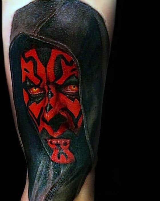 Darth Maul Mens Tattoo Designs On Arm
