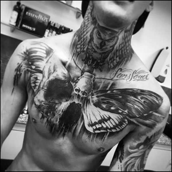 Art Immortal Tattoo  Tattoos  Blackwork  Death moth
