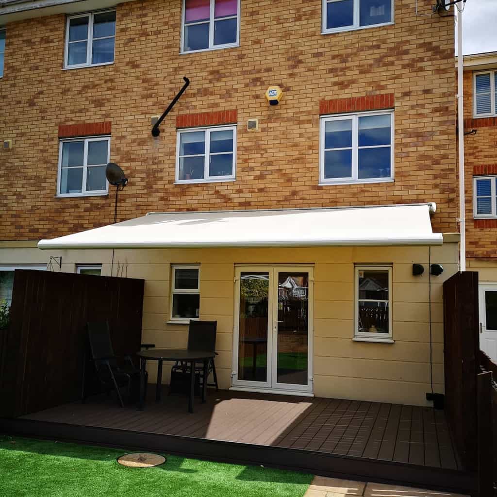 small deck patio awning ideas 